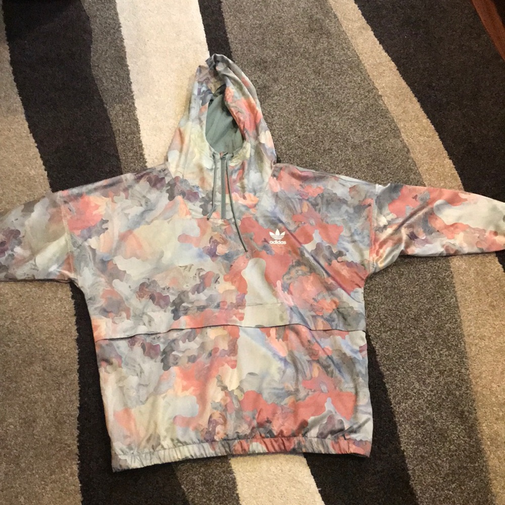 Adidas Satan hoodie, windbreaker